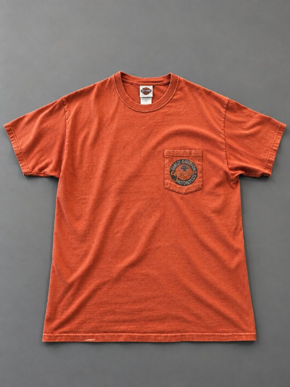 Vintage 2009 Harley-Davidson Myers-Duren Tulsa OK Eagle Biker Tee L